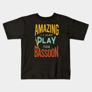 Funny Bassoon Player Saying Kids T-Shirt